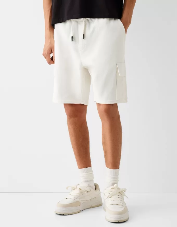 Pantaloni da jogging Bermuda soft cargo