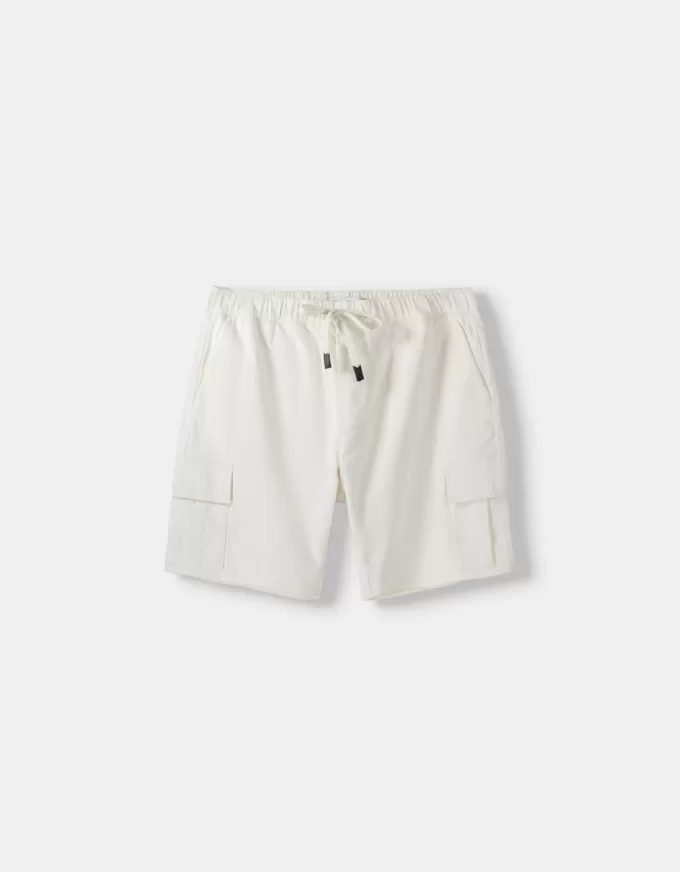 Pantaloni da jogging Bermuda soft cargo