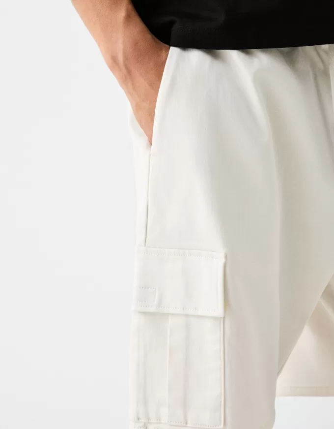 Pantaloni da jogging Bermuda soft cargo