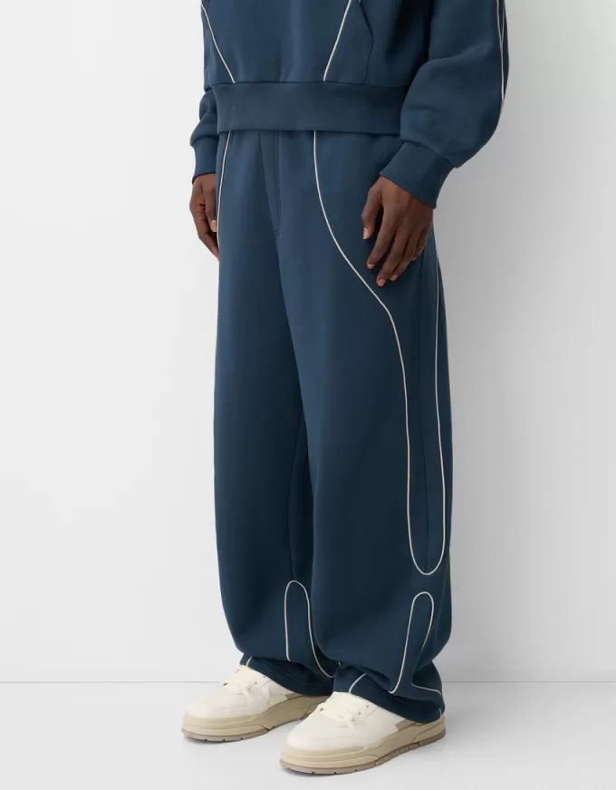 Pantaloni da skater con finiture