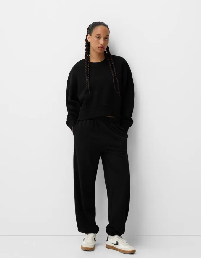 Pantaloni della tuta in peluche