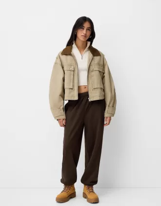 Pantaloni della tuta in peluche Pantaloni della tuta in peluche