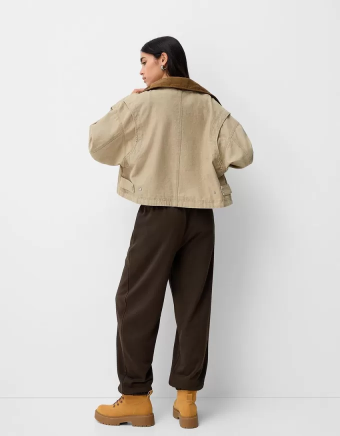 Pantaloni della tuta in peluche