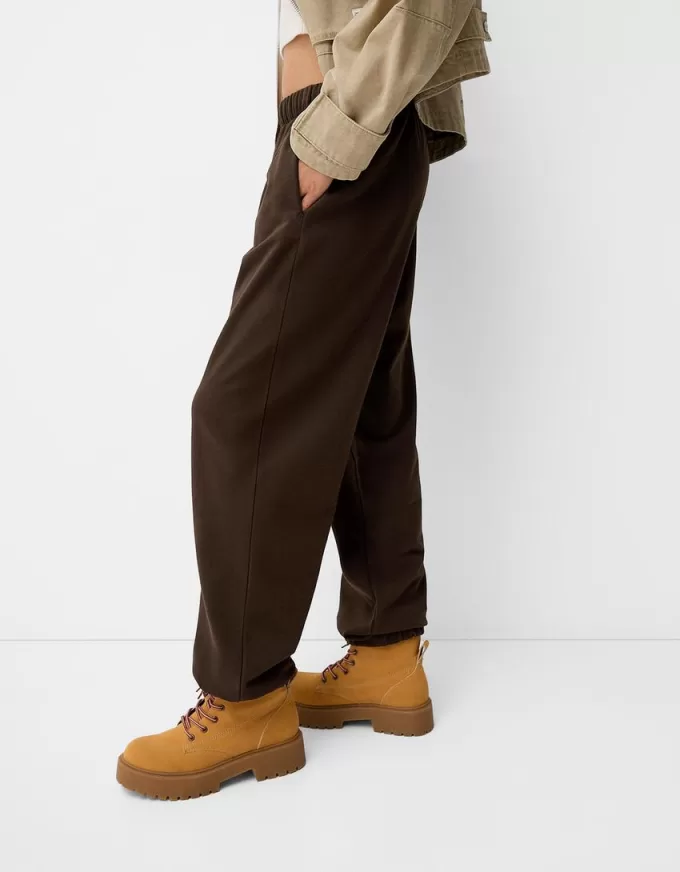 Pantaloni della tuta in peluche