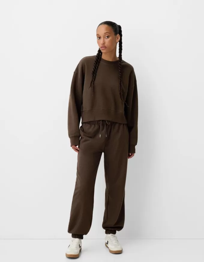 Pantaloni della tuta in peluche