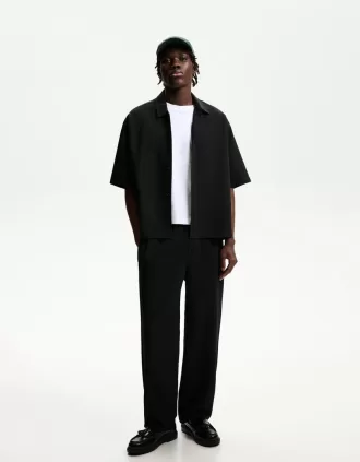 Pantaloni della tuta sartoriali dalla vestibilità dritta