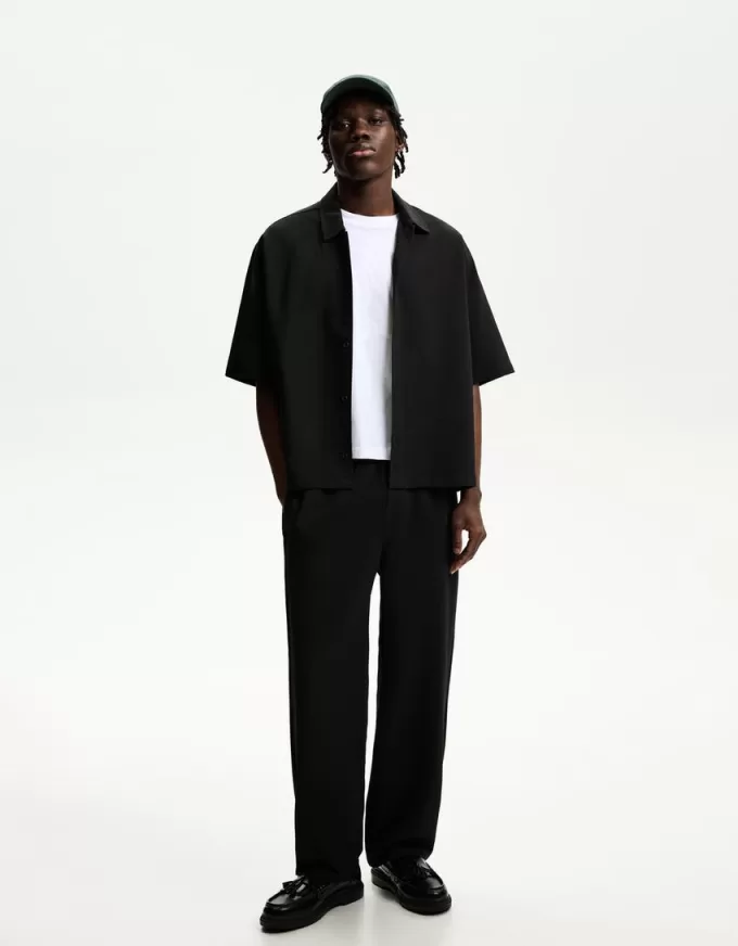 Pantaloni della tuta sartoriali dalla vestibilità dritta