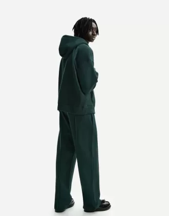 Pantaloni in felpa a gamba larga