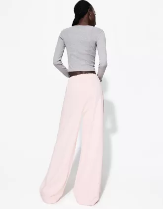 Pantaloni in felpa con cuciture laterali