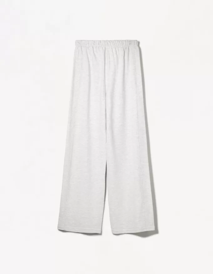 Pantaloni in felpa con cuciture laterali