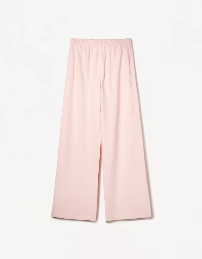 Pantaloni in felpa con cuciture laterali