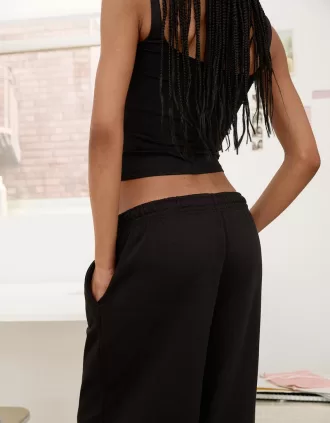 Pantaloni in felpa super larghi