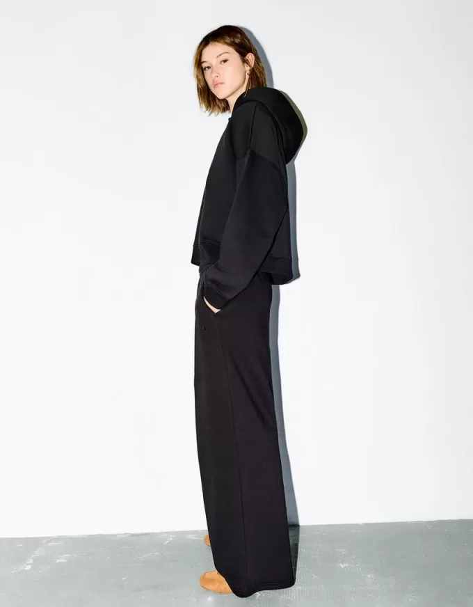 Pantaloni in felpa super larghi