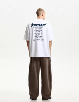 Pantaloni in peluche con vestibilità a palloncino