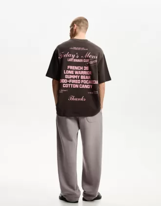 Pantaloni in peluche con vestibilità a palloncino