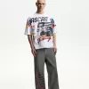 Pantaloni larghi Nascar