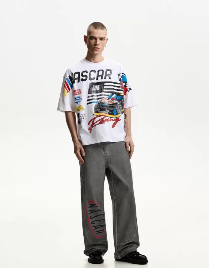 Pantaloni larghi Nascar