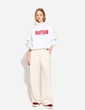 Pantaloni larghi con coulisse