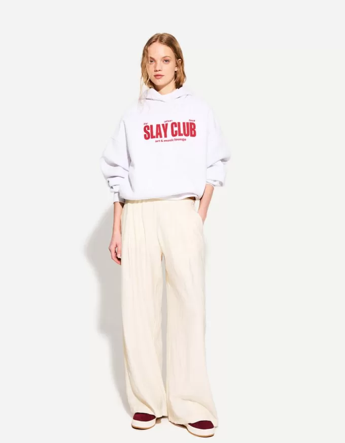 Pantaloni larghi con coulisse