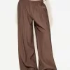 Pantaloni larghi con coulisse
