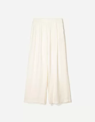 Pantaloni larghi con coulisse