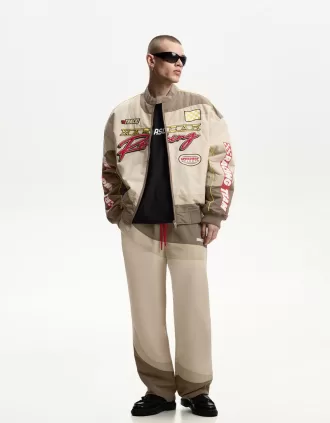 Pantaloni larghi della tuta Nascar