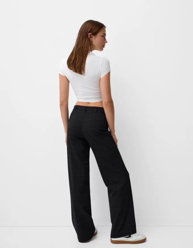 Pantaloni sartoriali a gamba larga