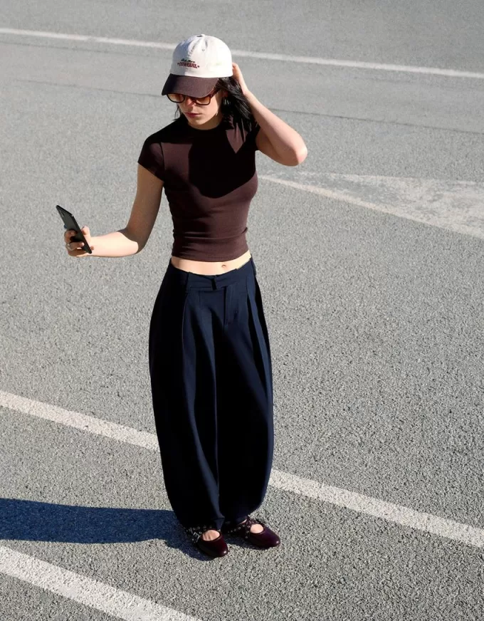 Pantaloni su misura a palloncino