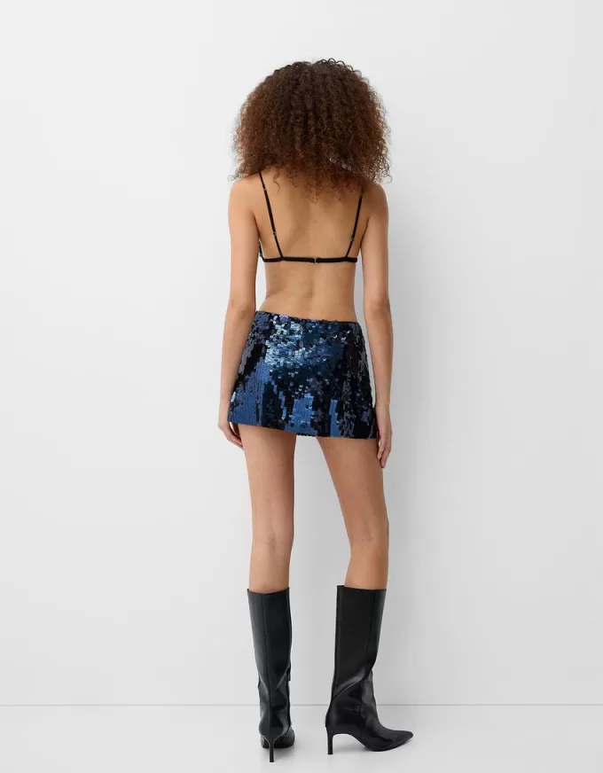 Parte superiore in paillettes