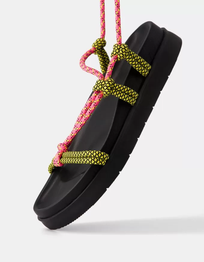 Sandali bassi in corda