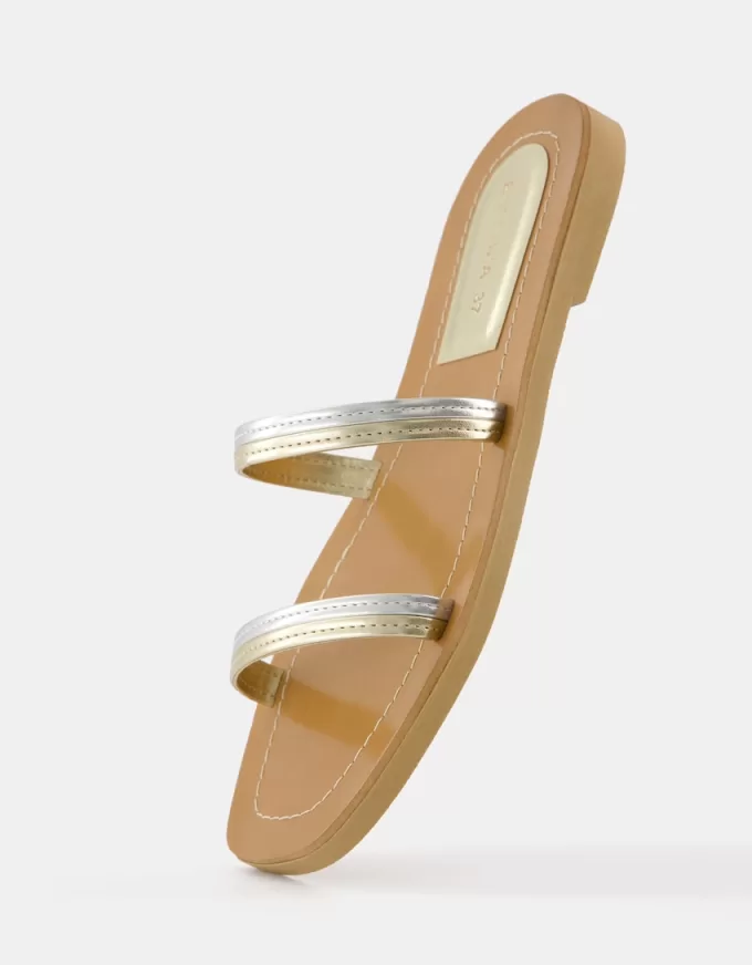 Sandali bassi multi cinturino