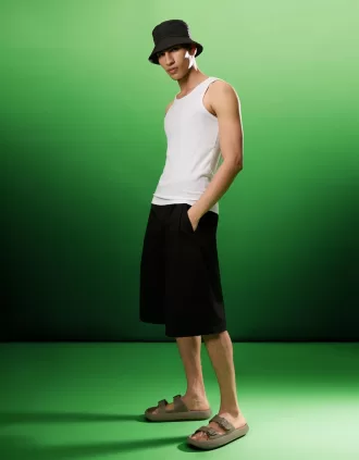 Sandali gommati da uomo con fibbie