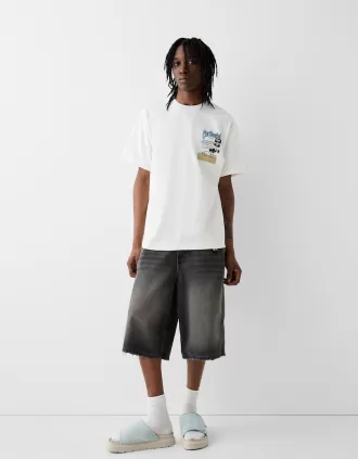 Sandali grossi in denim