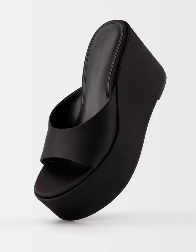 Sandali mulo con plateau