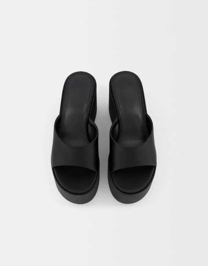 Sandali mulo con plateau