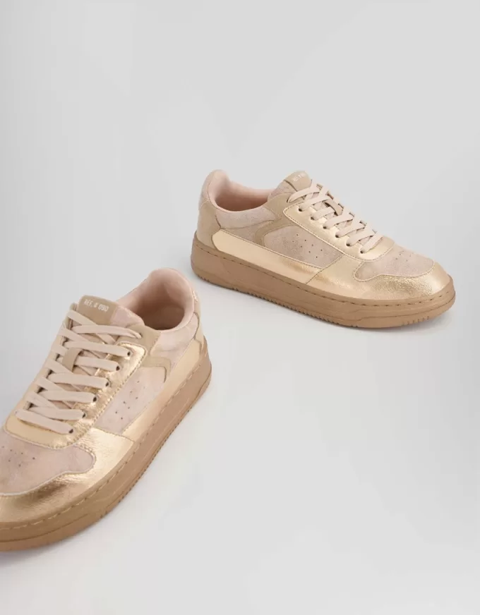 Scarpe da ginnastica metallizzate