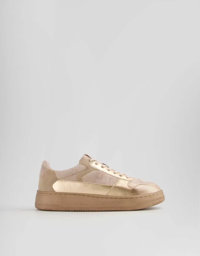 Scarpe da ginnastica metallizzate