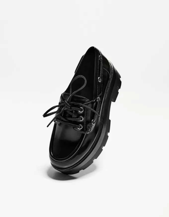 Scarpe da ponte con suola spessa