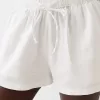 Shorts con dettaglio elastico in vita