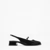 Slingback Mary Jane con tacco largo