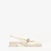 Slingback Mary Jane con tacco largo