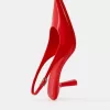 Slingback con tacco gattino