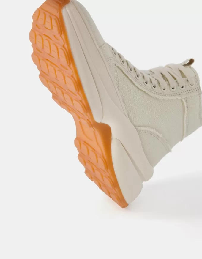 Sneaker alte con suola spessa