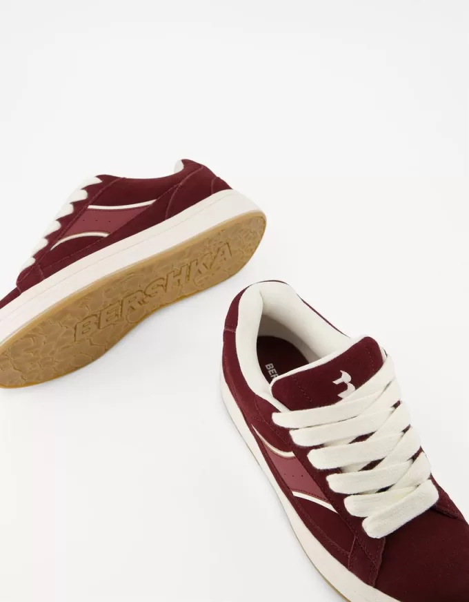 Sneaker da skater in PELLE