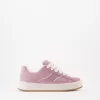 Sneaker da skater in pelle crosta