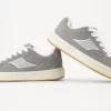 Sneaker da skater in pelle crosta