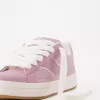 Sneaker da skater in pelle crosta