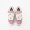 Sneaker da skater in pelle crosta