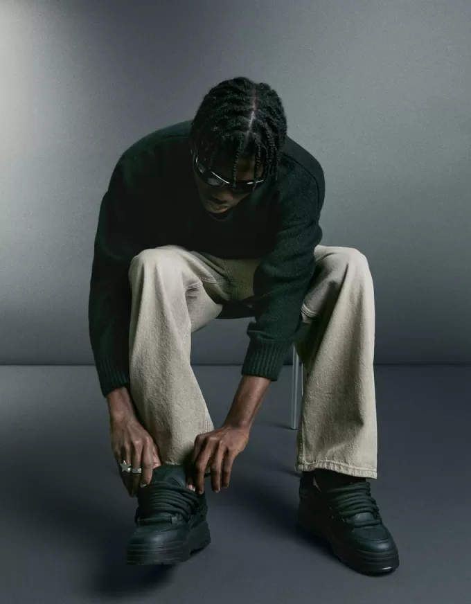 Sneaker da skater robuste da uomo