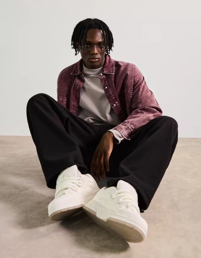 Sneaker da skater robuste da uomo